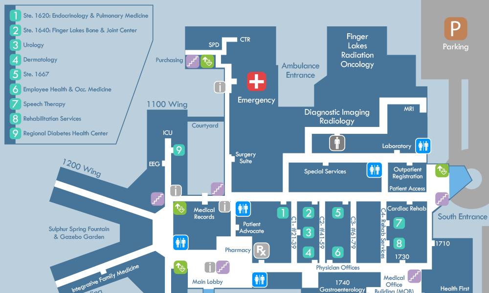 RGH Hospital Map
